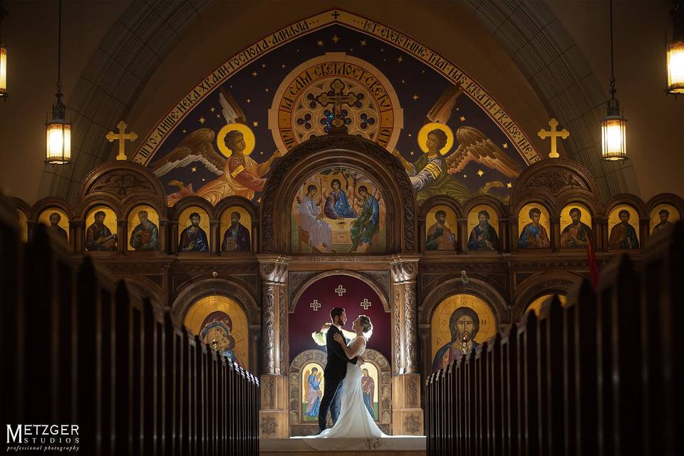Greek orthodox wedding picture