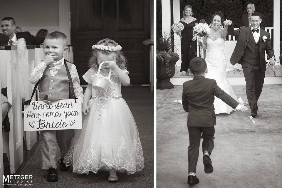 Kids aisle wedding funny