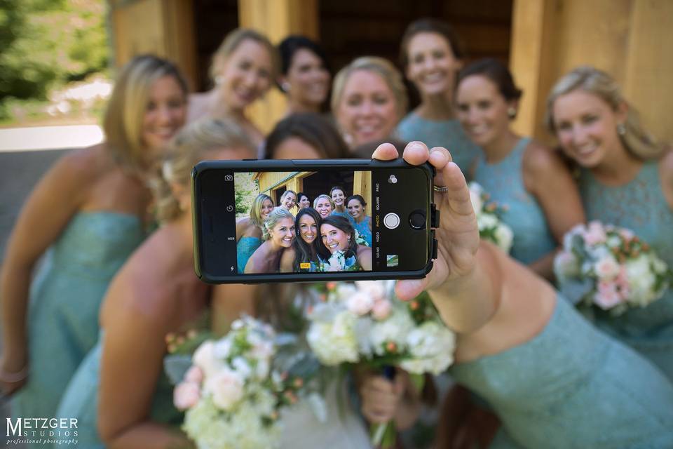 Iphone wedding photo