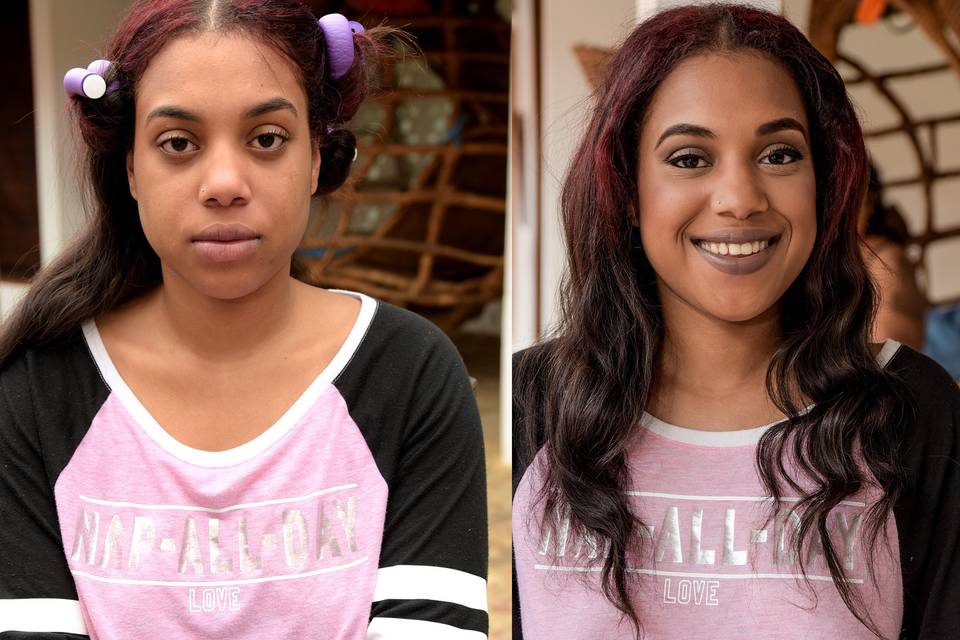 Jamaican makeup artist