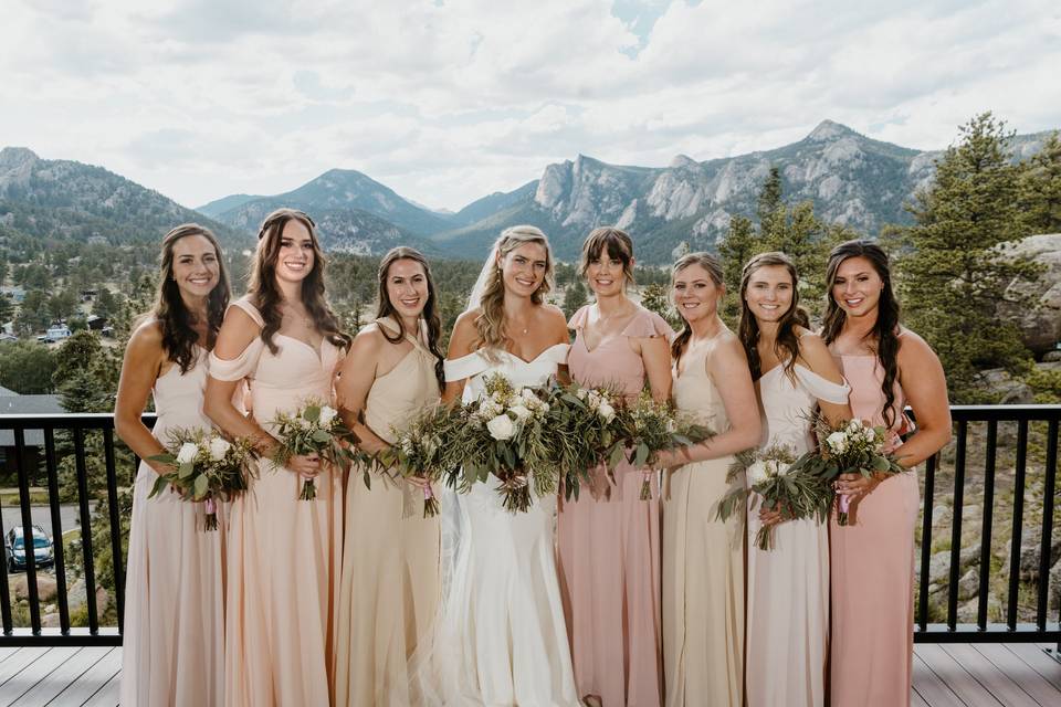 Mountain Bridal Party