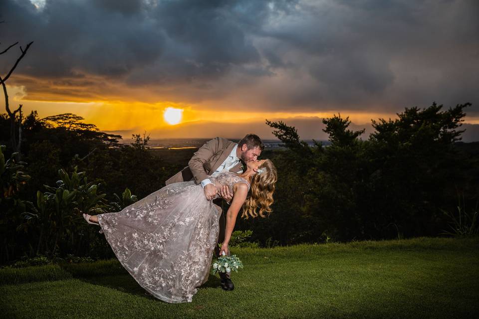 Sunset elopements