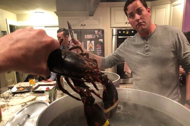 Lobster cooking class
