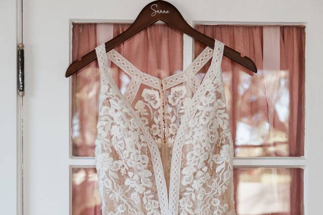 Bride's gown