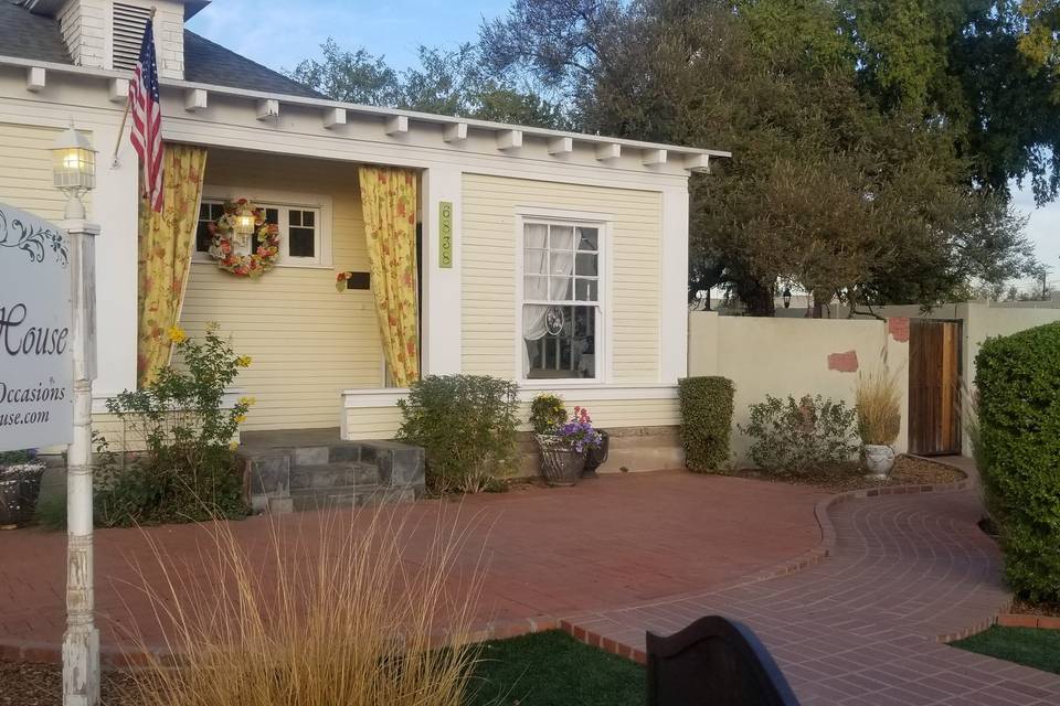 Front of house