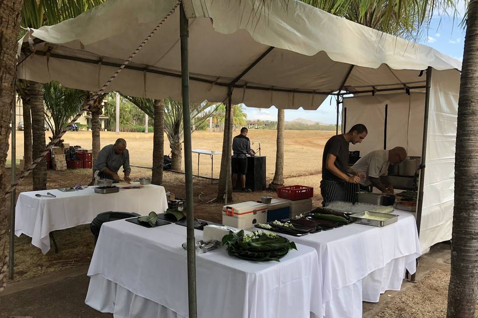 Beach outdoors kitchen Tent