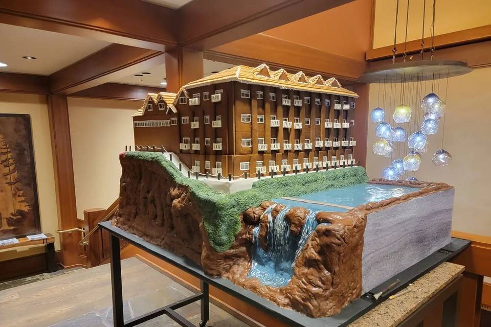 Salish Lodge Gingerbread