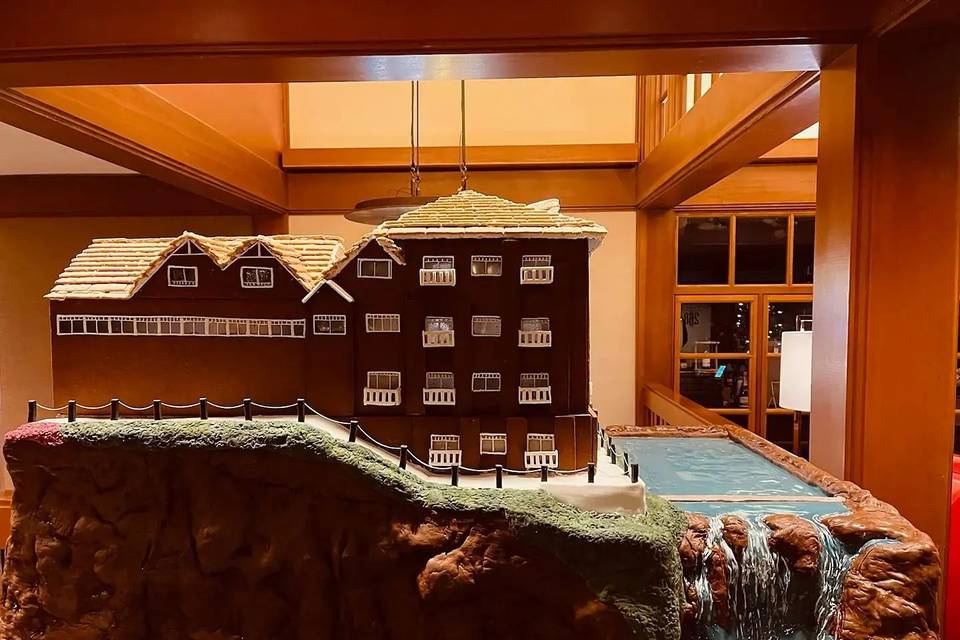 Salish Lodge Gingerbread