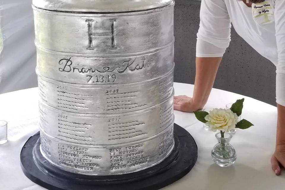Replica of the Stanley Cup