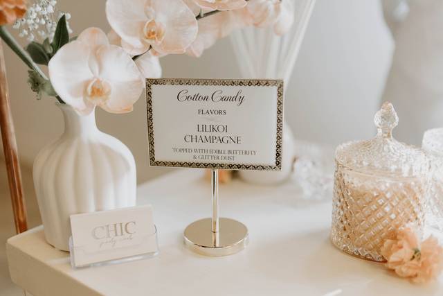 Chic Party Carts, Chic Cotton Candy & Party Carts