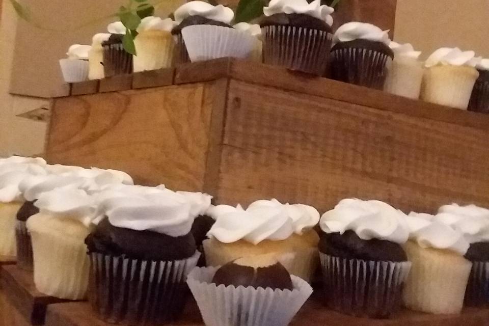 Cupcake tower for prom