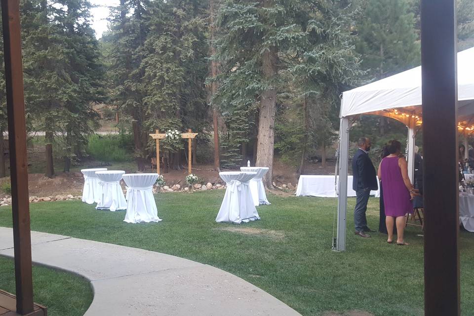 Weddings on Fall River at Estes Park Condos