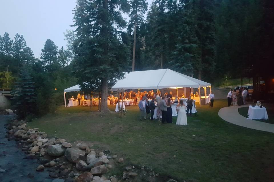 Weddings on Fall River at Estes Park Condos