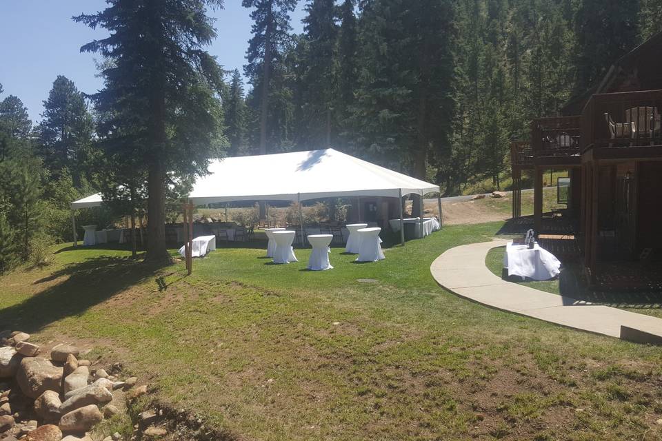 Weddings on Fall River at Estes Park Condos