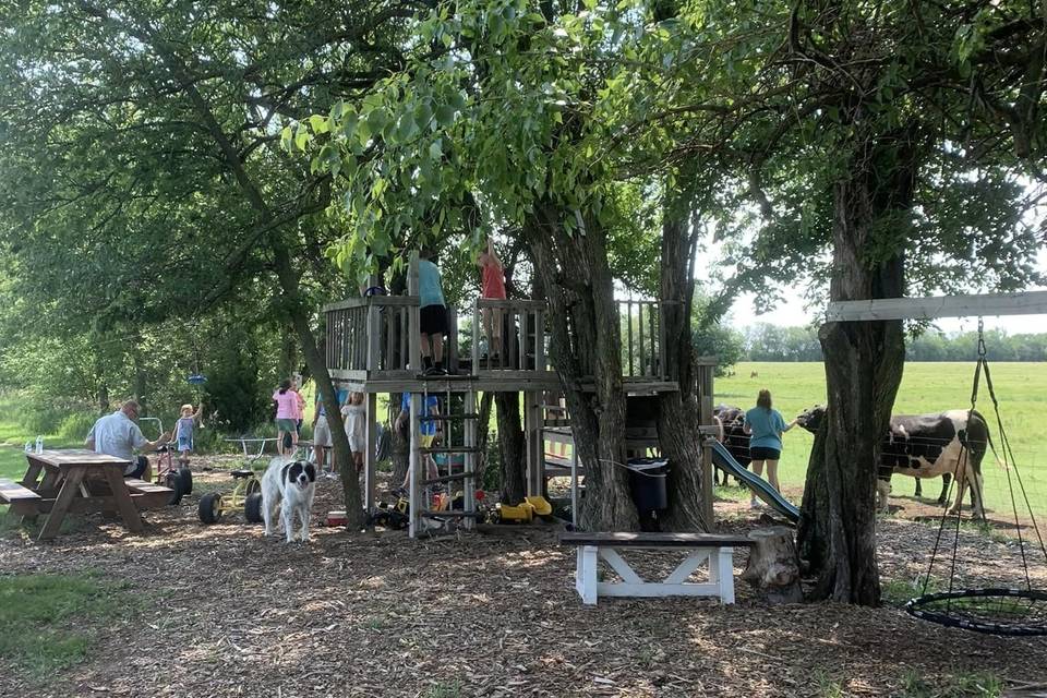 Kids Treehouse Play Area