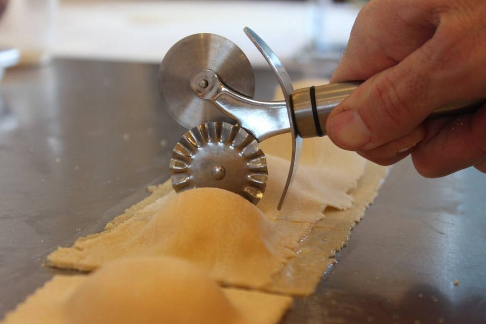 Butternut squash raviolis