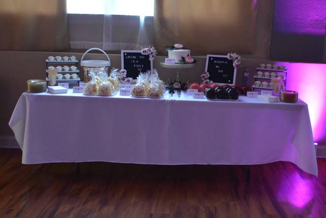 Wedding reception at the vault