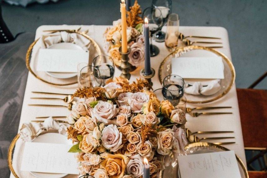 Stunning table layout