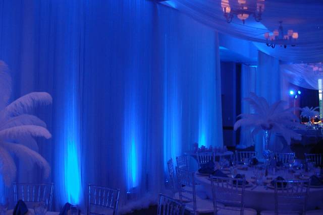 Ballroom Draping/Lighting