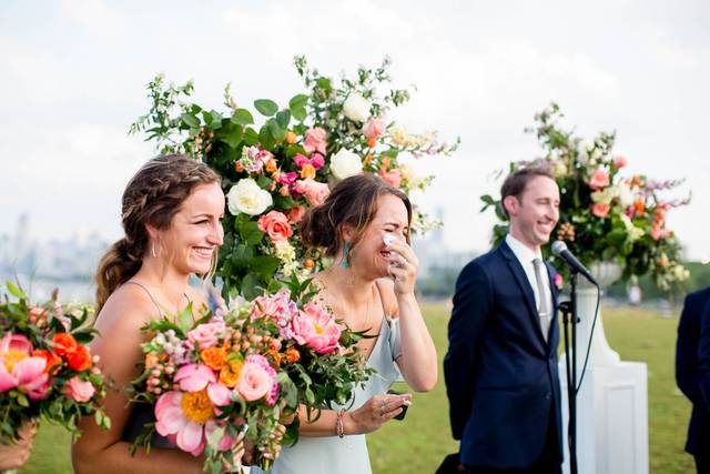 Emotions at the wedding