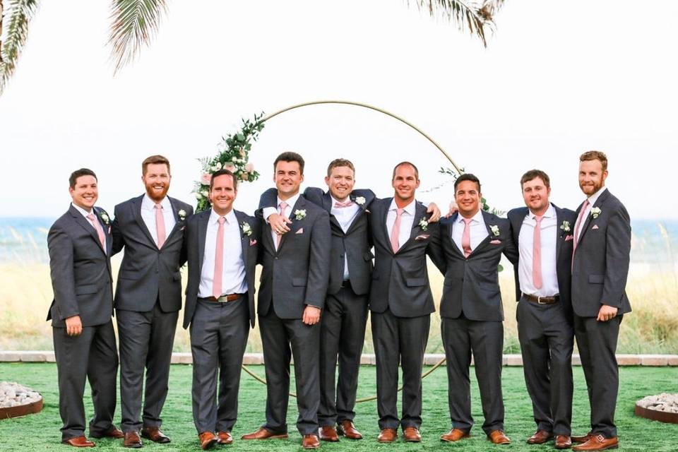 Groomsmen on the Green