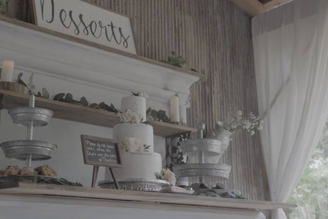 The cake table