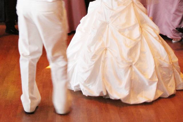 Couple's first dance