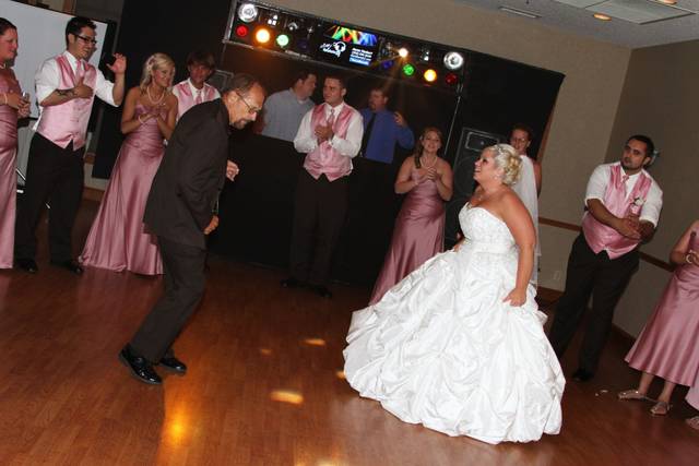 Couple's first dance