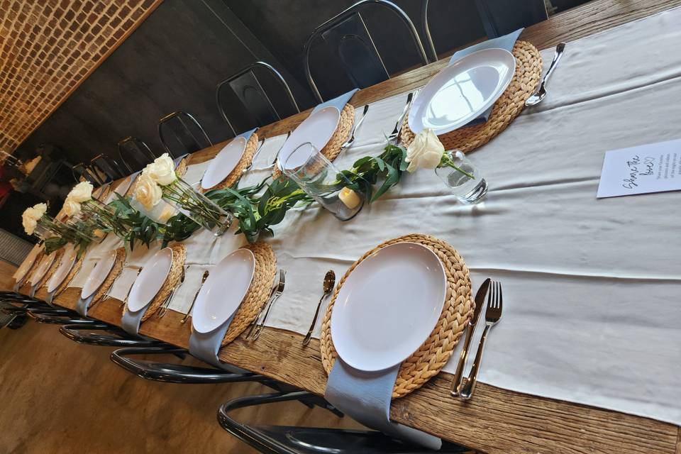 Farmhouse Table Setting