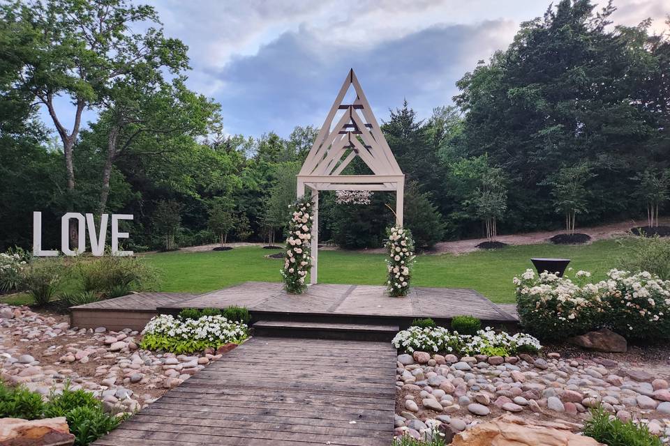 Gorgeous Ceremony Arch