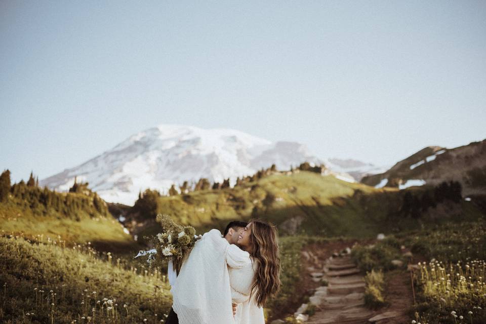 Mount Rainier Elopement