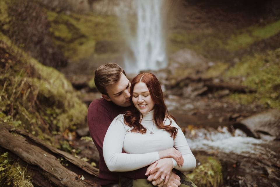 Waterfall Couples Session