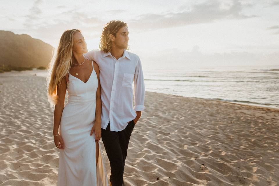 Oahu Hawaii Elopement