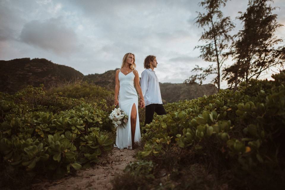 Oahu Hawaii Elopement