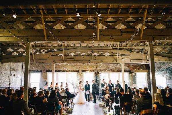 Indoor wedding