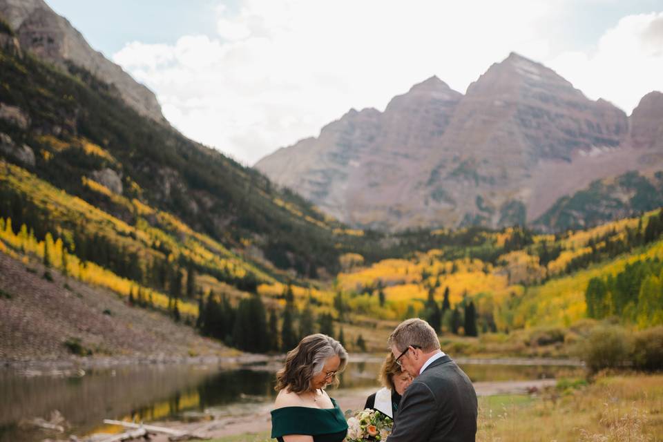 Dan and Amy in Aspen