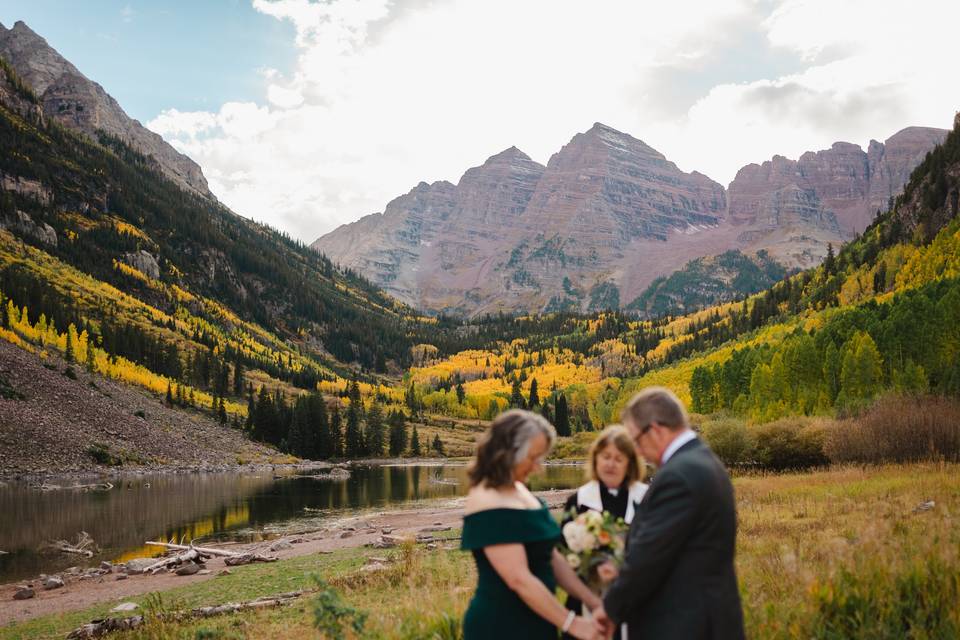 Dan and Amy in Aspen