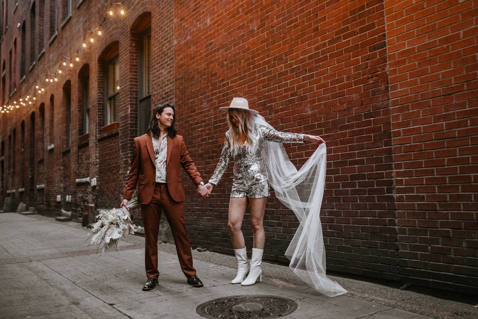 Rock n Roll Elopement