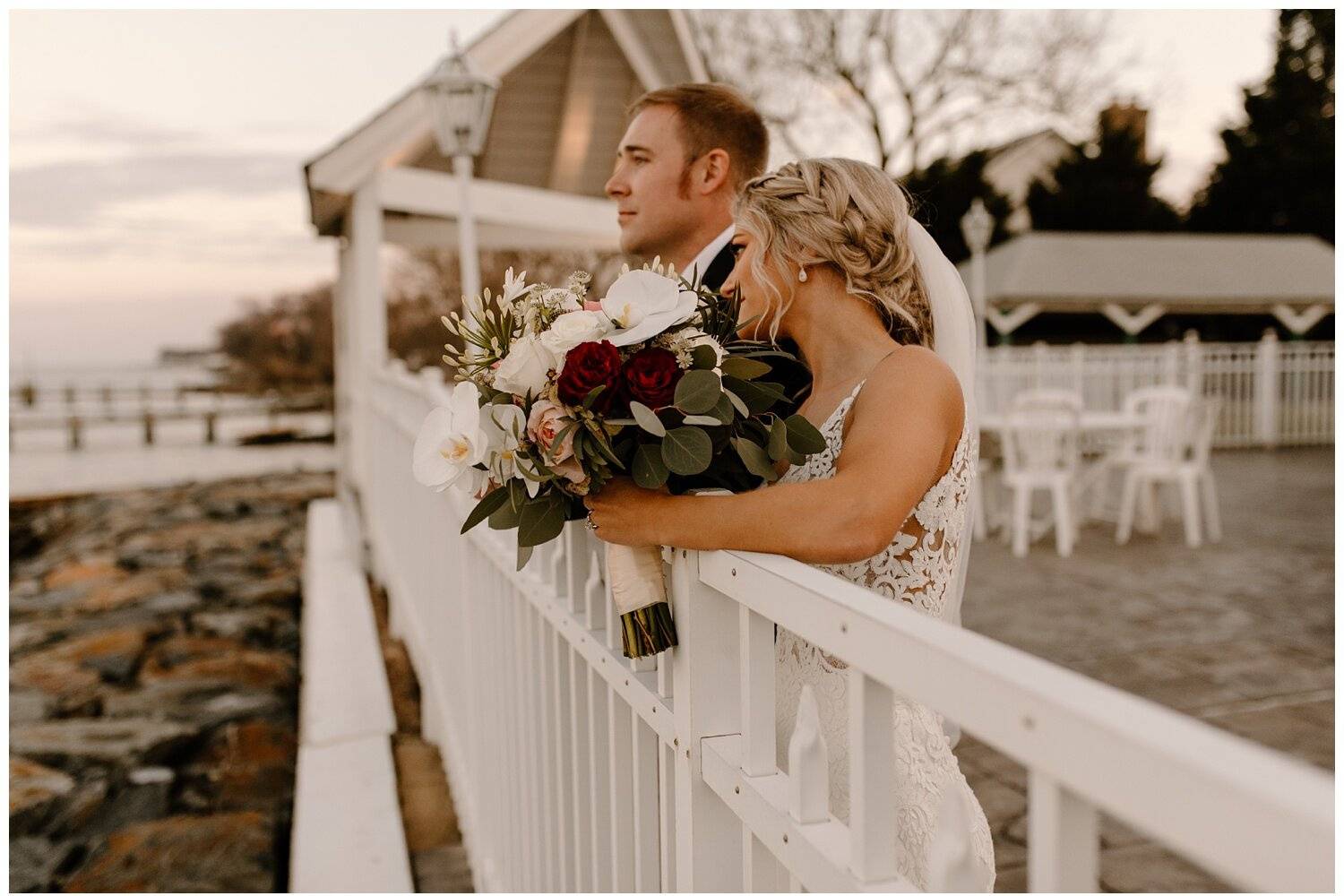 kurtz beach wedding