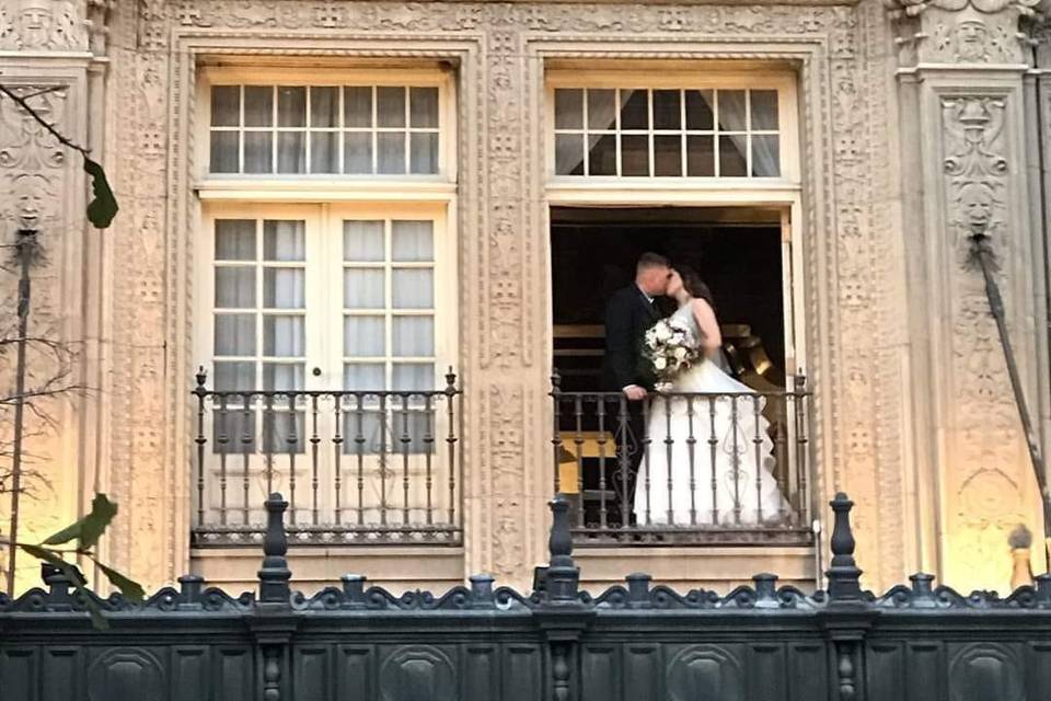 Cortez Building Balcony