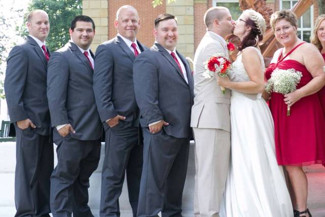 Firefighter wedding at Spohn