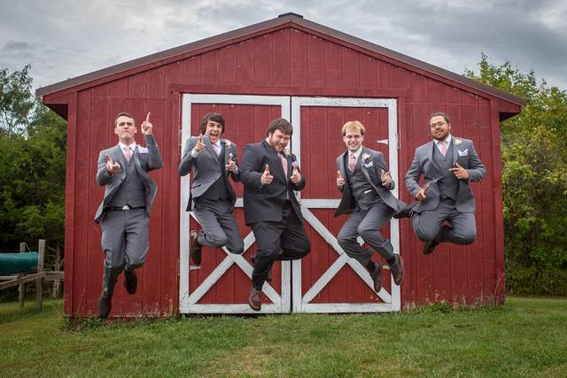 Boys at the barn