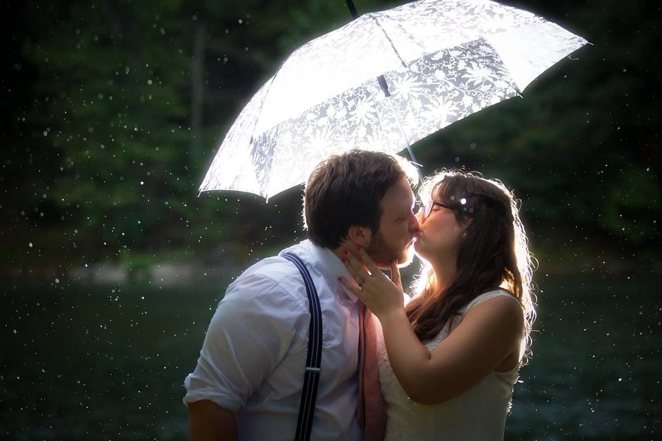 Under the parasol