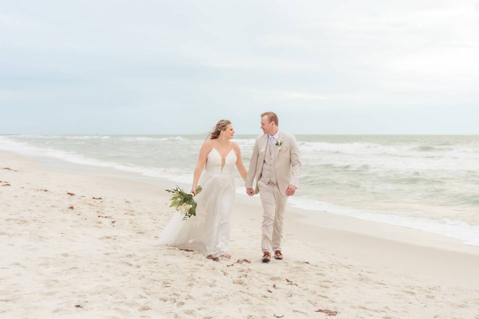 Sarah & Jacob's Beach Wedding
