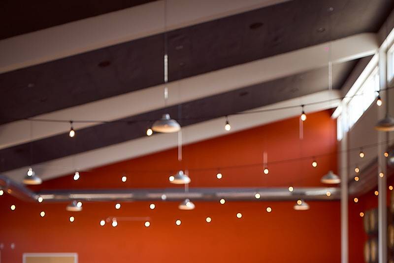 Reception venue setup