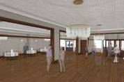 Rendering of Ballroom Area