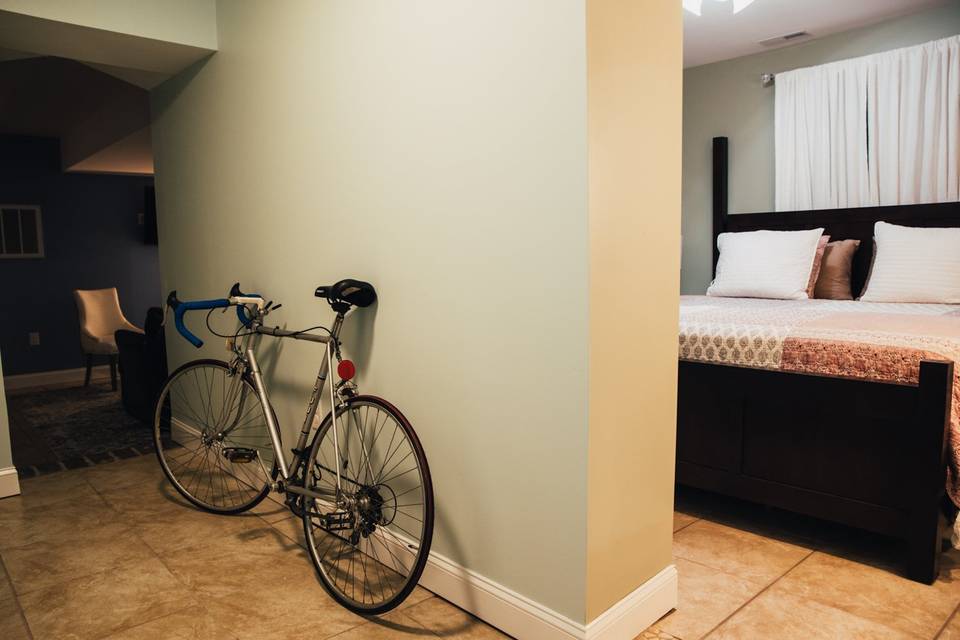 Indoor bike storage