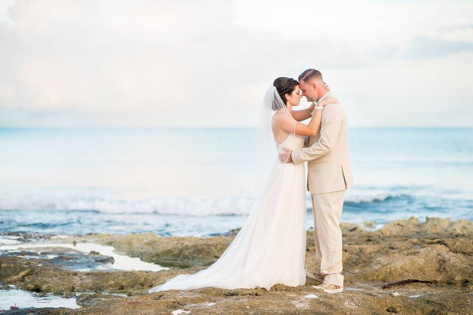 Couple on beach