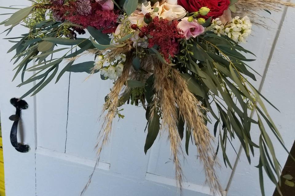 Burgundy Boho Bouquet