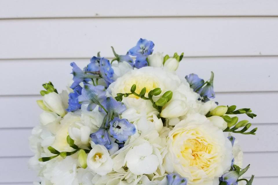 Blue & White Bouquet